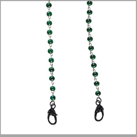 "Green With Envy" Mask Chain
